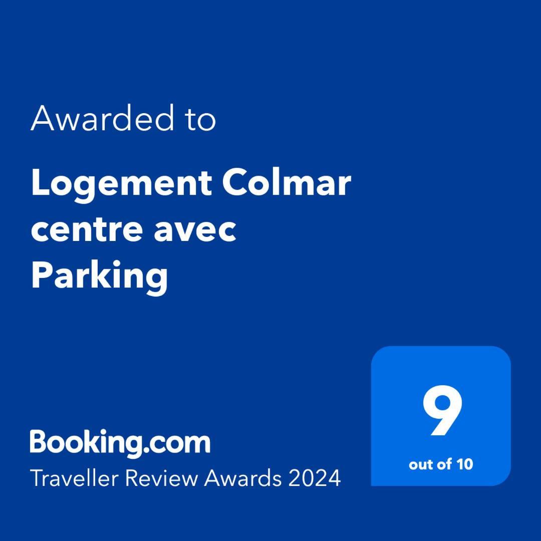 Logement Colmar Centre Avec Parking Exteriér fotografie